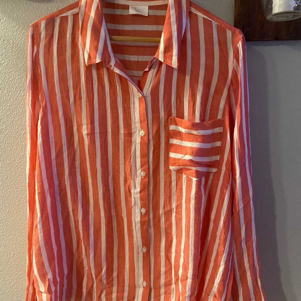 Button up blouse from Nordstrom Rack